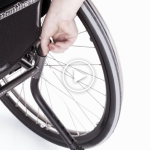 FreeWheel Wheelchair Attachment Install and Stow Video